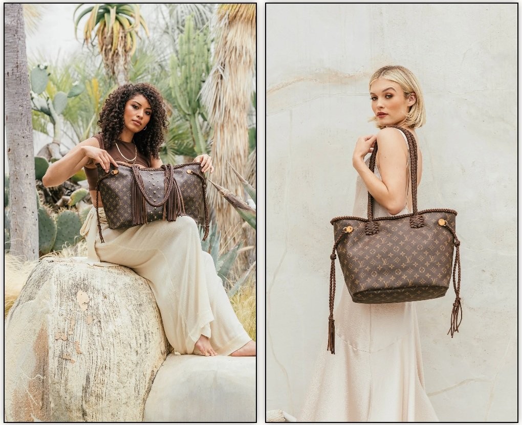 First-class travel style with the oversized Voyager leather bag