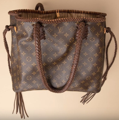 Voyager Cocoa boho bag front view